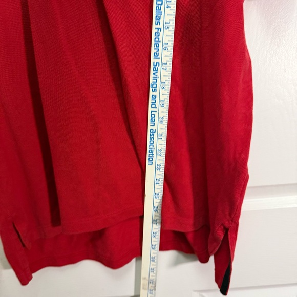 Polo by Ralph Lauren Red Canada Polo Shirt with White Accents - Picture 9 of 12
